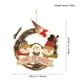thumbnail image 2 of Navidad Muñeco De Nieve Elk Vine Anillo De Ratán Colgante Decoración Para La Ventana Del Hogar Puerta Delantera Pared Chimenea Ventana seitruly HA042993-02, 2 of 6