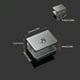 thumbnail image 5 of Kearding Abrazaderas de vidrio de mano, 4 Uds., soporte para valla de baño, Base de aleación de aluminio, Clip para el hogar, Clips para Type2 NO2, 5 of 6