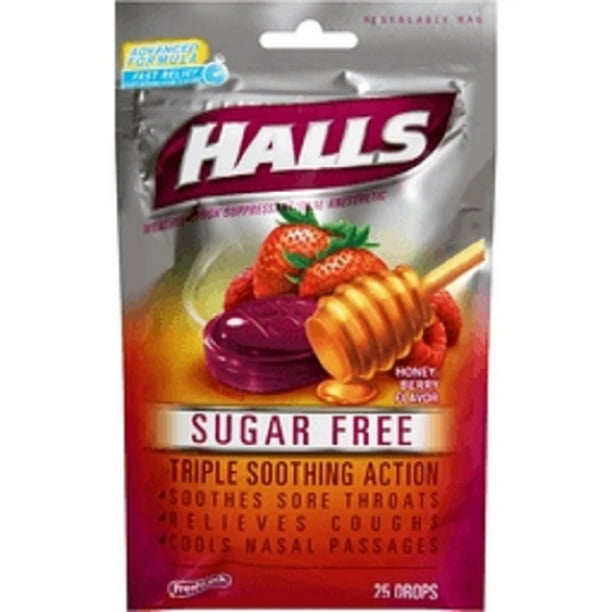 Halls® SugarFree Cough Relief 2.5 mg Strength Lozenge 25 per