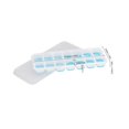 thumbnail image 3 of Molde para Cubitos de Hielo Yashi 4 Bandejas Silicona 14 Rejillas Azul, 3 of 5