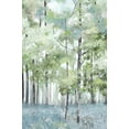 thumbnail image 2 of Pearce, Allison 13x18 Gold Ornate Wood Framed with Double Matting Museum Art Print Titled - Light Forest, 2 of 4