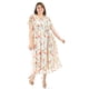thumbnail image 2 of Vestido midi con estampado floral Roman Fashion /Tallas Extras, 3833 (Naranja) naranja 38, 2 of 6