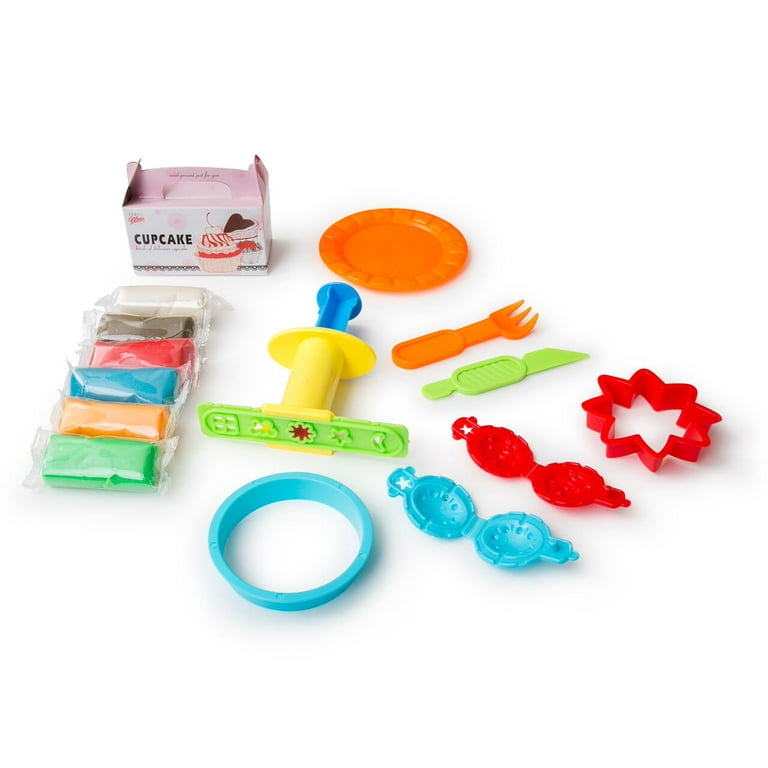 Play Baby Toys DIY Super Soft Clay Collection, Starter Kit - Mini Birthday  Cake Set - Imagination And Creativity