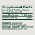 thumbnail image 3 of (3 pack) Spring Valley Ultra Strength Vitamin C Dietary Supplement Capsules for Immune Health, 2,000 mg, 120 Count, 3 of 6