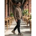 thumbnail image 4 of Sudadera Hoodie para Hombre con Capucha y Bolsillo Frontal Estilo Urbano Ajuste Cómodo, 4 of 5