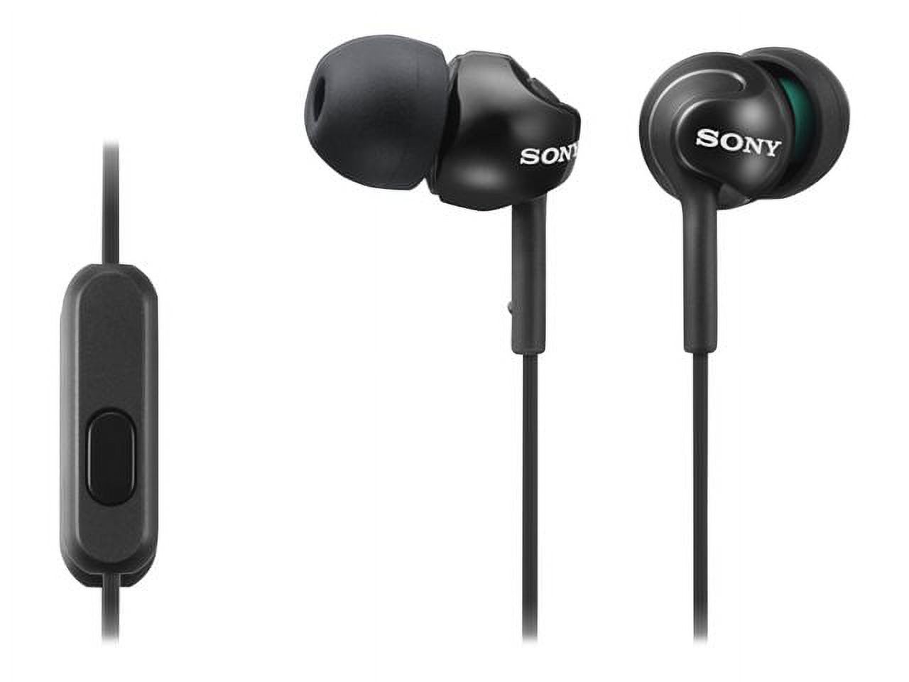 Sony MDR-EX110AP Monitor Headphones for Android Devices (Black) - image 5 of 6