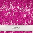 thumbnail image 3 of Zelouf Janet Ribbon Soutache Lace Mesh  , Sewing, DIY, Crafts Fabric by the Yard, Baroque Fuchsia, 7 Yard, 3 of 5