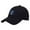 Black, variant on Mens Baseball Caps Deep Crown Soft Top Baseball Cap Adjustable Sun Hat For Better Coverage Black One Size