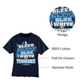 thumbnail image 4 of Tennessee Football "I Bleed Navy, Blue, and White - GO Tennessee!" Blue T-shirt, 4 of 5