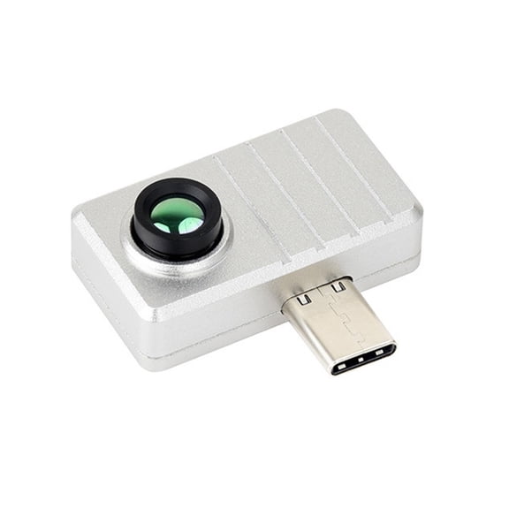 Aluminum Shell Thermal Camera High Temp Warning/Take Photo/Recording Video 45/90 Degree Thermal Imaging Camera