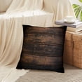 thumbnail image 4 of LALILO Throw Pillow Covers Old Wood Wooden Antique Art Backdrop Cushion Cover 18" x 18", 2 Pack, 4 of 6
