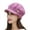 Pink, variant on Dengjunhu Women's Winter Warm Hat Crochet Slouchy Beanie Knitted Caps with Visor