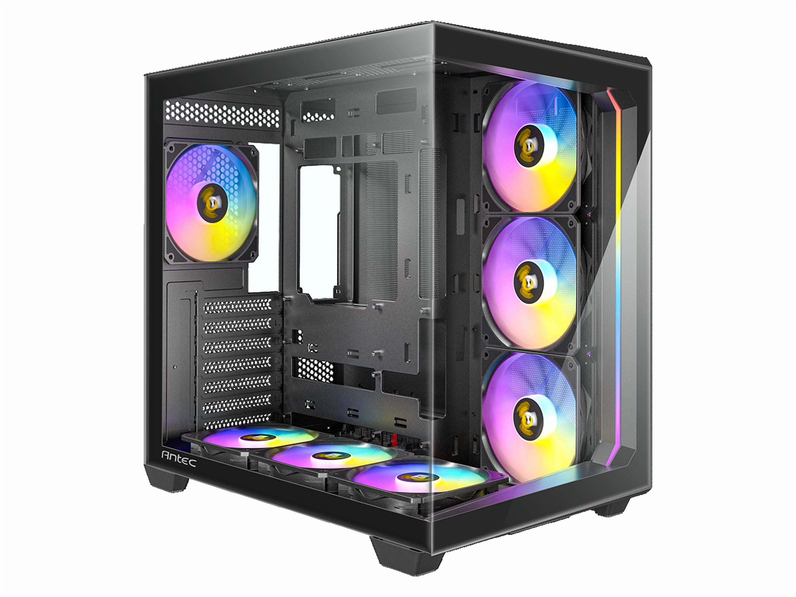 Antec Mobile Products C5 ARGB Mid-Tower ATX Computer Case with Type-C Port, Black