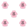 thumbnail image 3 of Ropa Camisa Beso Patrón Methold Disfraces Abrigo Chaqueta Accesorios para Perro Pequeño Chihuahua Bulldog Rosa M, 3 of 6