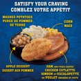 thumbnail image 2 of Hungry-Man Frozen Ham & Fried Chicken Cutlette Frozen Dinner, With Potatoes, Corn, Sauce And Dessert, 26g of Protein, 2 of 7