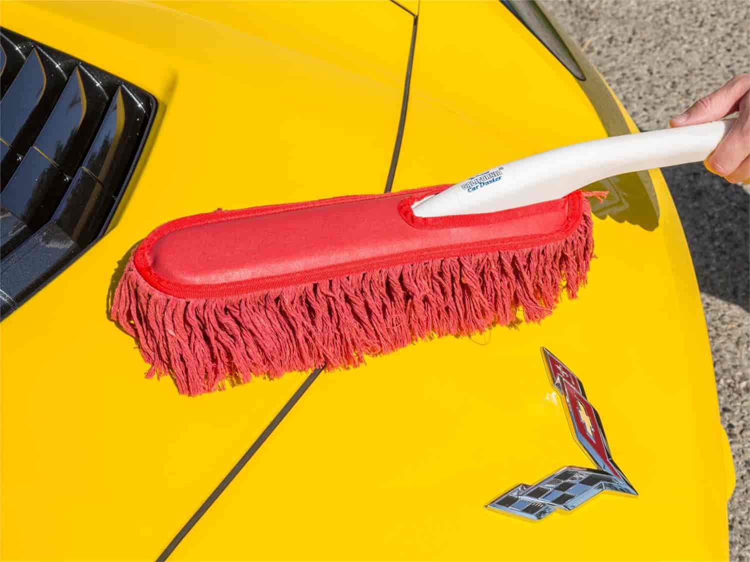California Car Duster with Plastic Handle and Wax Treated Cotton Mop Removes Auto Dust Scratch Free (Colors May Vary) - image 2 of 4