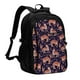 thumbnail image 1 of Balery Leopard Print Mochila con carga USB para hombre y mujer - Mochila impermeable y antirrobo para portátil con puerto USB para viajes, trabajo, estudios y universidad, 1 of 7