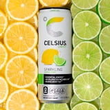 CELSIUS Essential Energy Drink, Lima Limón Espumoso, Zero Sugar, 12 Fl ...