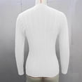 thumbnail image 7 of Enjoytime Women Blouses Round Neck Solid Color Long Sleeve Shirts Business Work Casual Basic Tops Fall Winter Fashion Clothing 2025 White S, 7 of 7