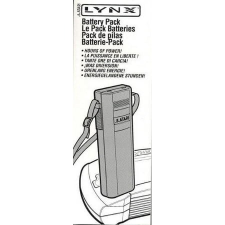 BATTERY PACK for Atari Lynx System