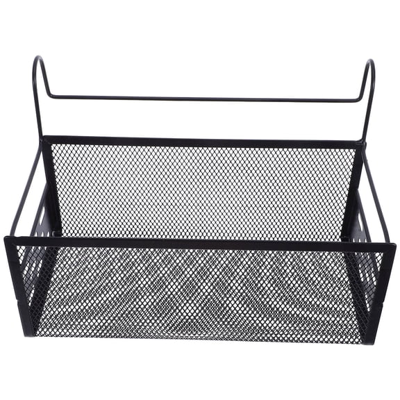 DECORNIJIA Hanging Bedside , Hook- Mesh Organizer Basket for Bunk Bed, Dorm Room, Loft Bed and Bed Rail Storage Accessory