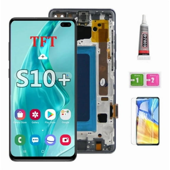 LCD Screen Frame Compatible With Samsung S10 Plus S10  G975