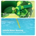 thumbnail image 4 of Swimbobo - Flotador de piscina para niños pequeños con asiento, barco, inflable, avión, piratas, tiburones, coche para niños, juguetes al aire libre, 4 of 4