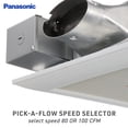 thumbnail image 2 of Ventilador Panasonic FV-0810VSS1 WhisperValue DC 80/100CFM, 2 of 6