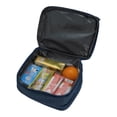 thumbnail image 4 of Unique Bargains Insulated Lunch Bag with Adjustable Shoulder Strap Navy Blue 410 oz, 4 of 7