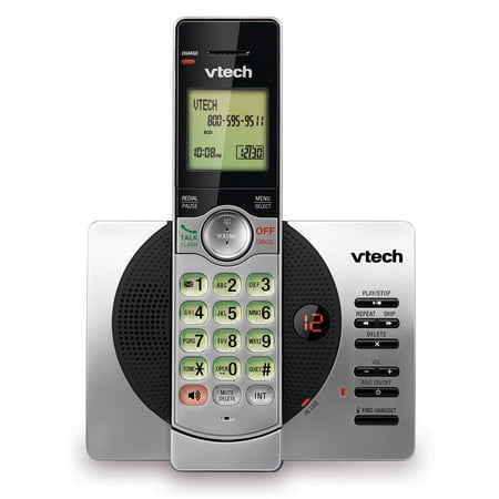 VTech CS6919 DECT 6.0 Expandable Cordless Phone with Caller ID and Handset Speakerphone, Silver/Black (Open Box - Like (Best Home Telephone Deals)