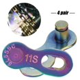 thumbnail image 1 of FLAMEEN Bike Chain Link， 4Pair 11Speed 10 Speed Bike， For Bike Bicycle, 1 of 8