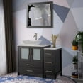 thumbnail image 5 of Vanity Art 42" Single Sink Bathroom Vanity Set with Engineered Marble Top and Free Mirror, 5 of 5