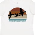 thumbnail image 4 of Inktastic Duck Hunting Retro Sunset Hunter Boys or Girls Toddler T-Shirt, 4 of 5
