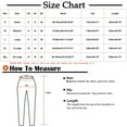 thumbnail image 2 of WFJCJPAF 2024 New Product Clearance！ Khaki Pants for Women Plus Size 24 To 26,Women's Fashion Printing Easy Pocket Leisure Style Pants Elastic High Waisted - Army Green M, 2 of 4