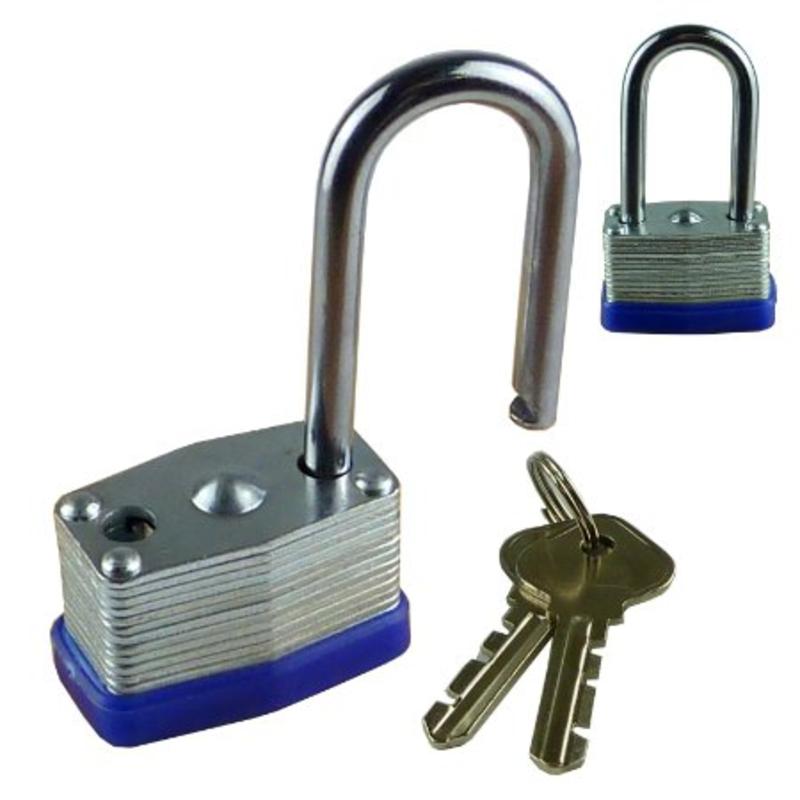 Photo 1 of 1-9/16 Laminated Steel Padlock Brinks Padlocks 172-42011 039208994439