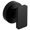 Black, variant on Riobel PX0BK PX0 Paradox Single Robe Hook