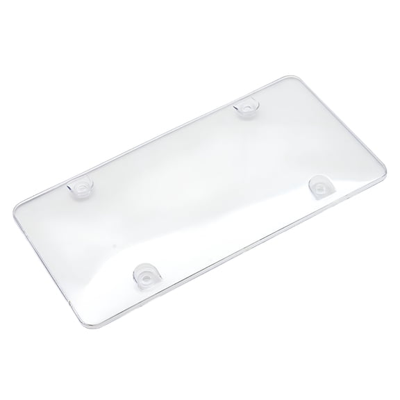 LADYGYM 2Pcs Anti-Theft Clear License Plate Cover Frame for US Plates