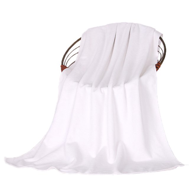 Nvzi 1 toalla de mano para baño, fibra ultrafina, multiusos para baño, gimnasio, ducha, deportes, toalla. Resiste diversas situaciones sin esfuerzo. 35,43 x 74,8 pulgadas (blanco puro).