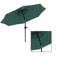 thumbnail image 3 of Pure Garden 50-LG1175 Patio Umbrella-10 ft. Pool & Deck Shade with Solar Powered LED Lights - Sand, 3 of 5