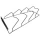 thumbnail image 1 of OULII 1Jgo Organizador De Tapas Para Cocina Montaje En Pared Práctico Negro, 1 of 8