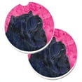 thumbnail image 1 of Carolines Treasures SS4777-PKCARC Ensemble de 2 sous-Verres Roses pour Voiture, 1 of 1