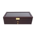 thumbnail image 4 of Knife Storage Box, 3-Tier Knife Display Case Organizer(Ebony Color) 15.7 *7.6 *4.7 in, 4 of 13