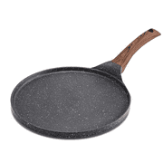 SENSARTE Crape Pan Nonstick 10-inch Crepe Pan Griddle Granite Coating Dosa Pan Pancake Tawa Induction Compatible