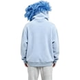 thumbnail image 4 of Big Mouth Monster Pullover Hoodies Unisex Flannel Hooded Sweatshirt - Plush Soft Cosplay Party Novelty Funny Hilarious Halloween Costume Oversized Pajamas Blanket Fleece Outfits Gifts, 4 of 4