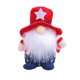 thumbnail image 3 of Rourlinge US Independence Day Faceless Doll with Hat, Patriotic Plush Dwarf Toy, Red White Blue July 4th Decor for Mantel Window Display, Novelty Patriotic Party Prop, 3 of 6