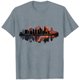 thumbnail image 4 of Camisetas de Manga Corta para las Mujeres de Moda Imprimir Cuello Redondo Camiseta, Mezcla de Poliéster Ligero para Primavera Verano Otoño, 4 of 8