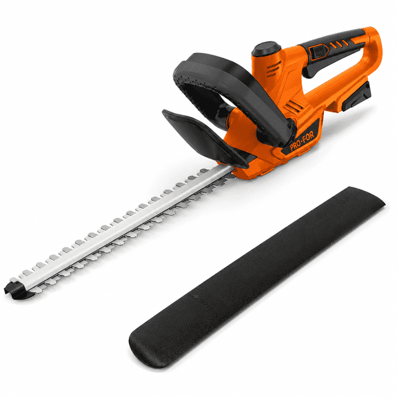 PRO-FOR 22 in Cordless Hedge Trimmer, Dual-Action Blade, 5/8 in Cutting Capacity, 180° Rotating Handle, Bare Tool Compatible with Select DEWALT 20V MAX Batteries