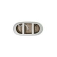 thumbnail image 3 of Elegant Kitchen and Bath 67 inch Soaking Bathtub in Glossy White with Brushed Gold Trim, 3 of 8