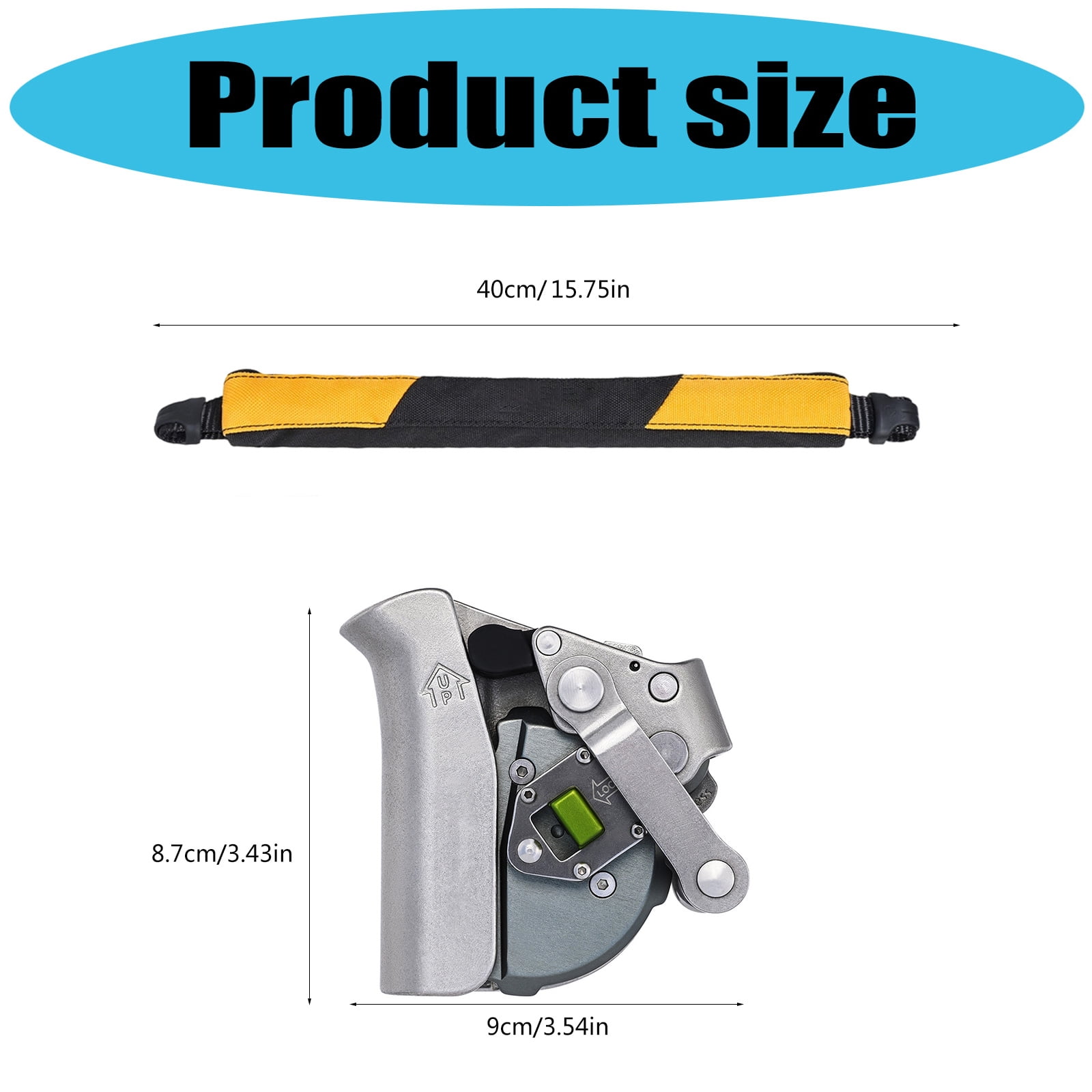Weatherproofs Climbing Safety Supply Stainless Steel Texture Suitable for Undergrounds Exploration and High Angles