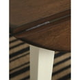 thumbnail image 4 of Signature Design by Ashley Casual Woodanville Dining Drop Leaf Table Cream/Brown, 4 of 6